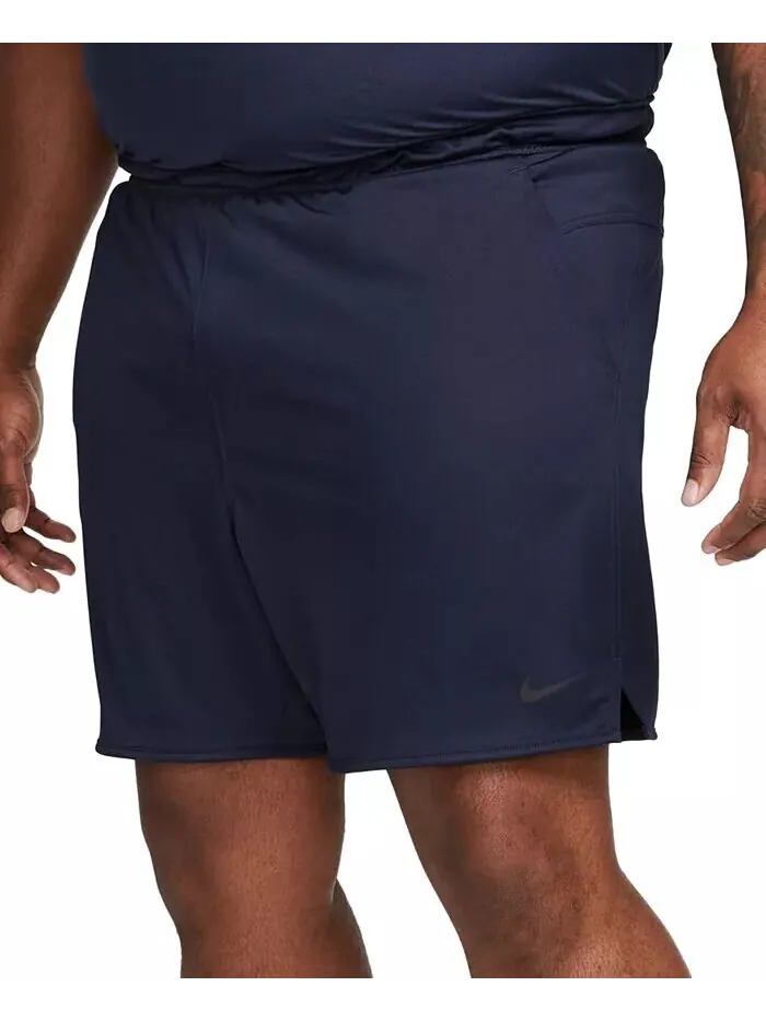 Мужские универсальные шорты Totality Dri-FIT 7 дюймов со шнурком Nike — изображение 6 из 6, обсидиан