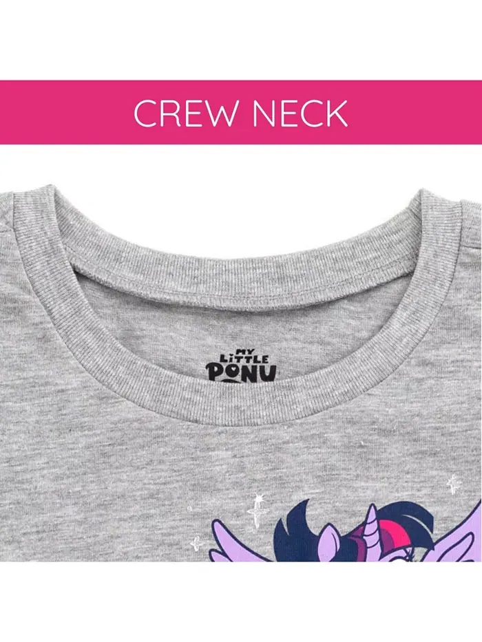Футболка для девочек My Pony My Little Pony — изображение 2 из 5, серый