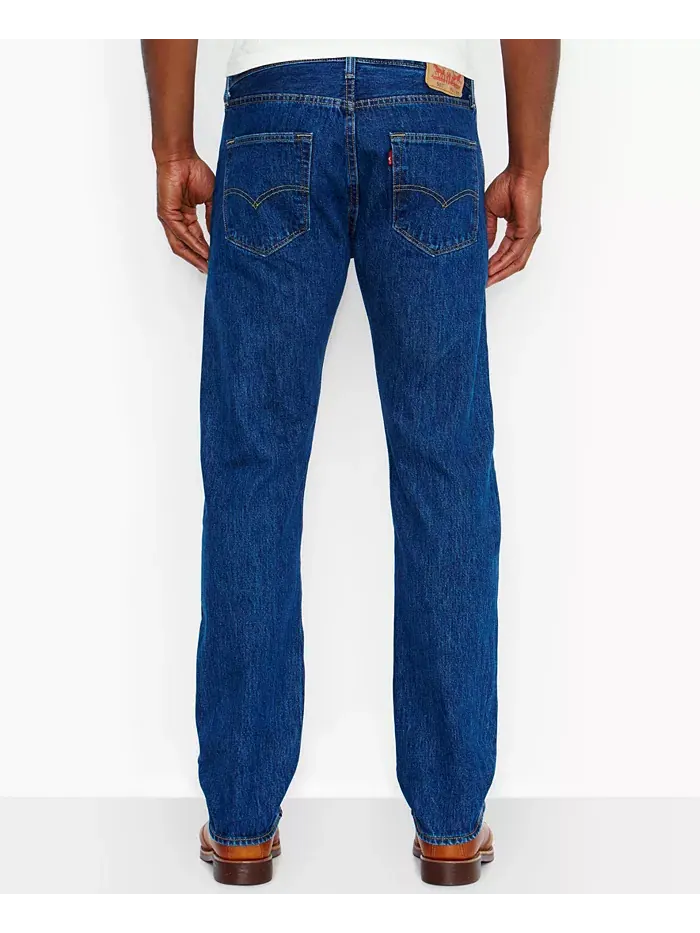 Мужские джинсы 501 Original Fit больших размеров Levi's — изображение 2 из 7, серый