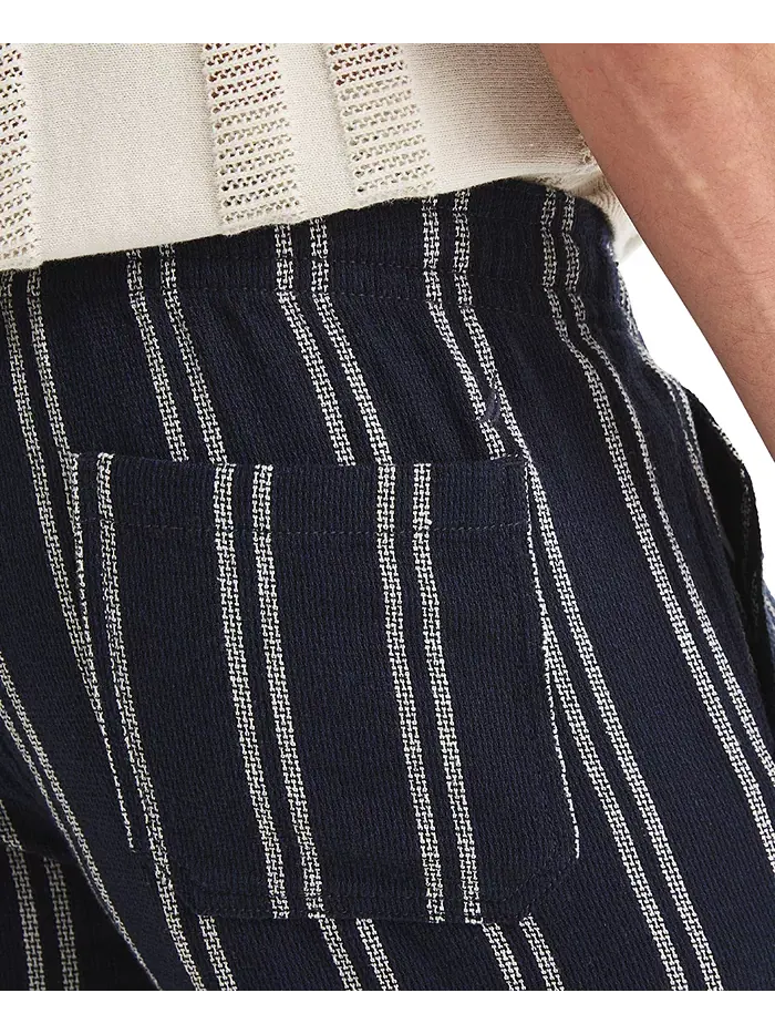 Мужские шорты на резинке в полоску Nautica — изображение 3 из 4, темно-синий