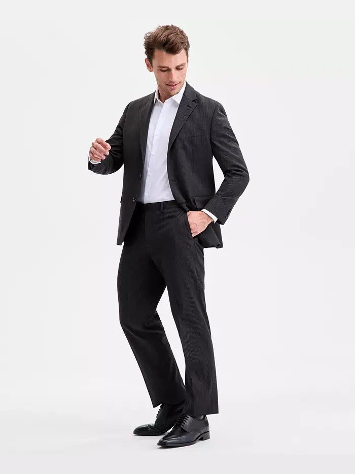Мужской костюм Modern-Fit Perry Ellis Portfolio
