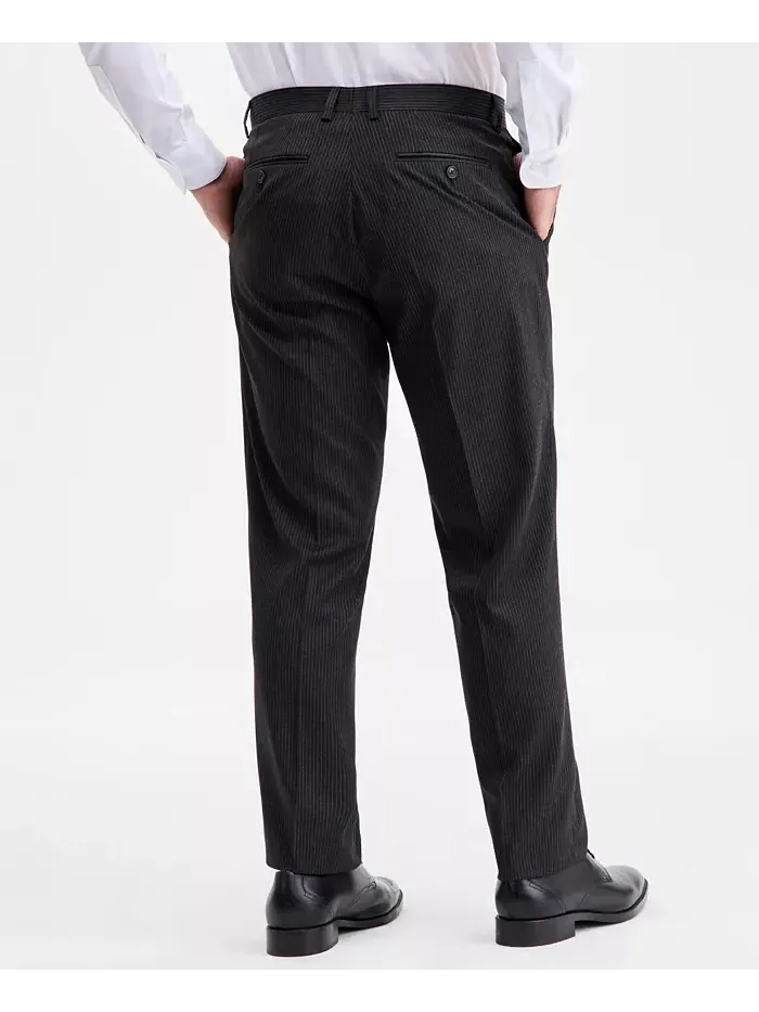 Мужской костюм Modern-Fit Perry Ellis Portfolio — изображение 7 из 10, черный
