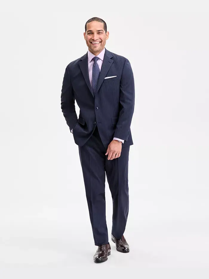 Мужской костюм Modern-Fit Perry Ellis Portfolio