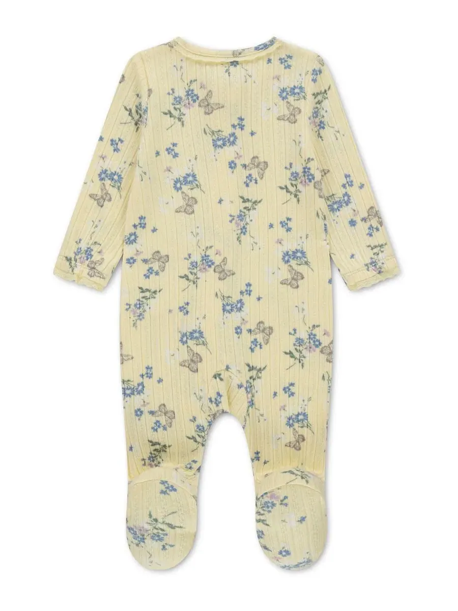 Детский комбинезон с длинным рукавом и принтом abercrombie kids — изображение 2 из 3, желтый