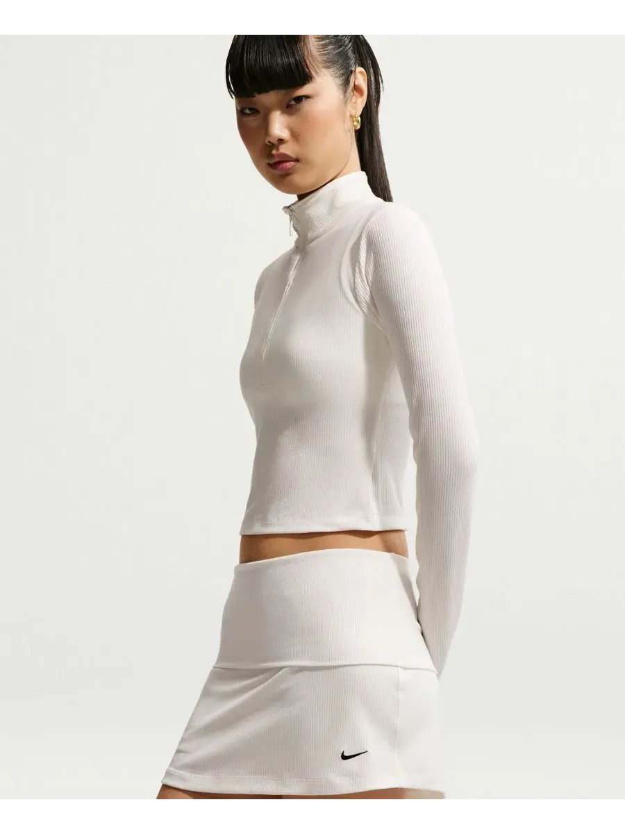 Юбка-шорты Nike Sportswear Chill Knit — изображение 2 из 6, черный