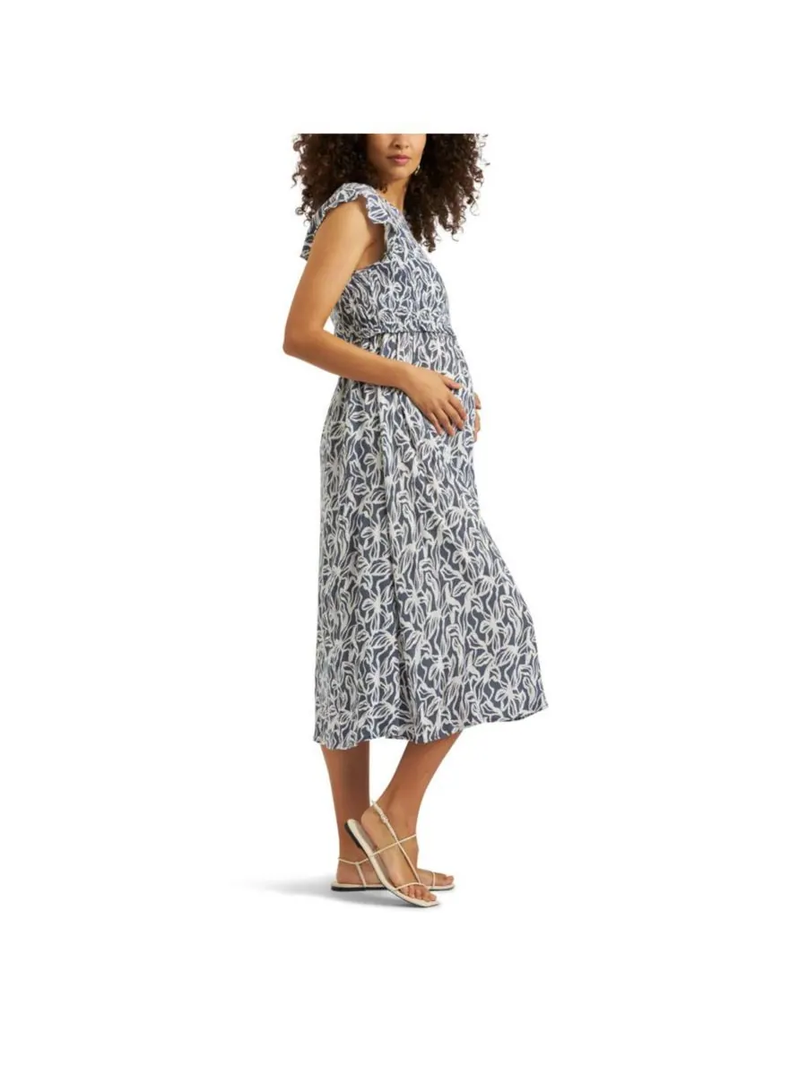 Платье для кормления грудью Ripe Edie Ripe Maternity — изображение 3 из 3, индиго/белый