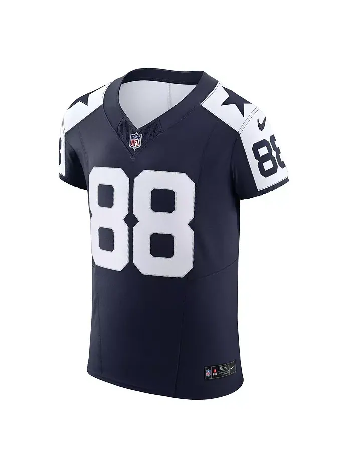 Мужская футболка Dallas Cowboys Vapor F.U.S.E. Elite с именем CeeDee Lamb Nike — изображение 3 из 5, темно-синий белый