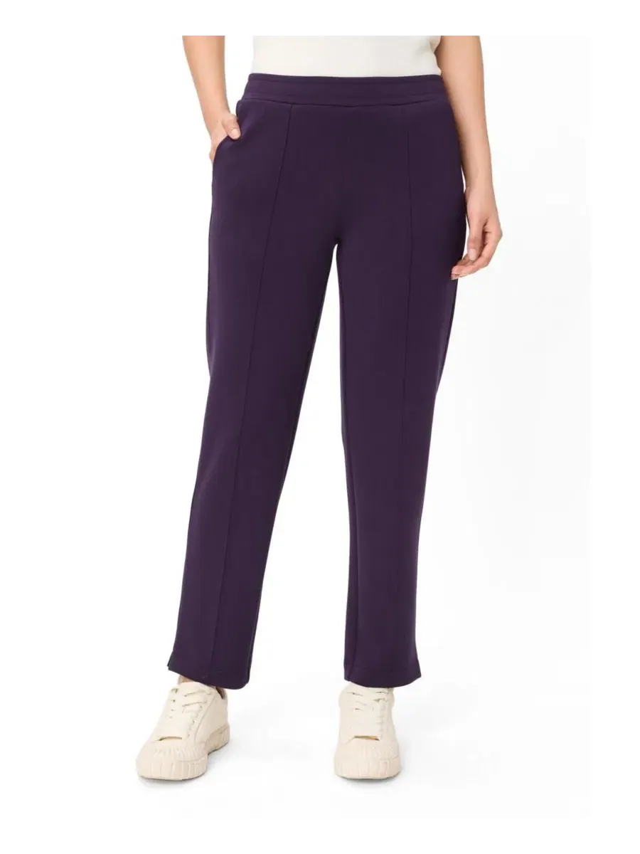 Брюки прямого кроя с эластичным поясом, модель Scuba Knit Pull-On Pant Olsen