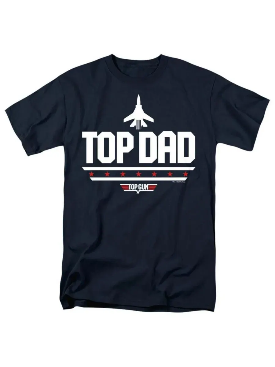 Футболка с принтом Dad Father'S Day Top Gun — изображение 1 из 3, темно-синий