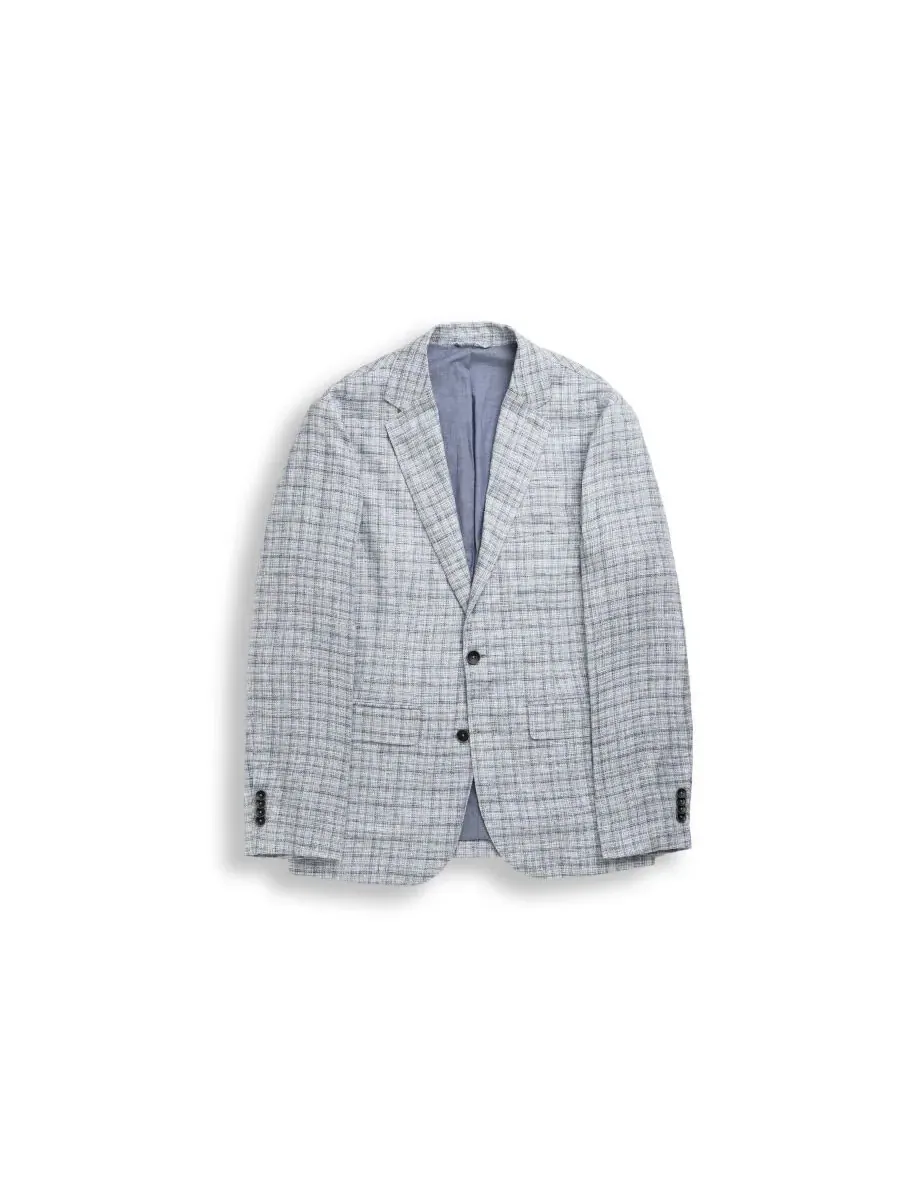 Мужской льняной пиджак Charterhouse Sport Fit Rodd & Gunn — изображение 4 из 6, синий