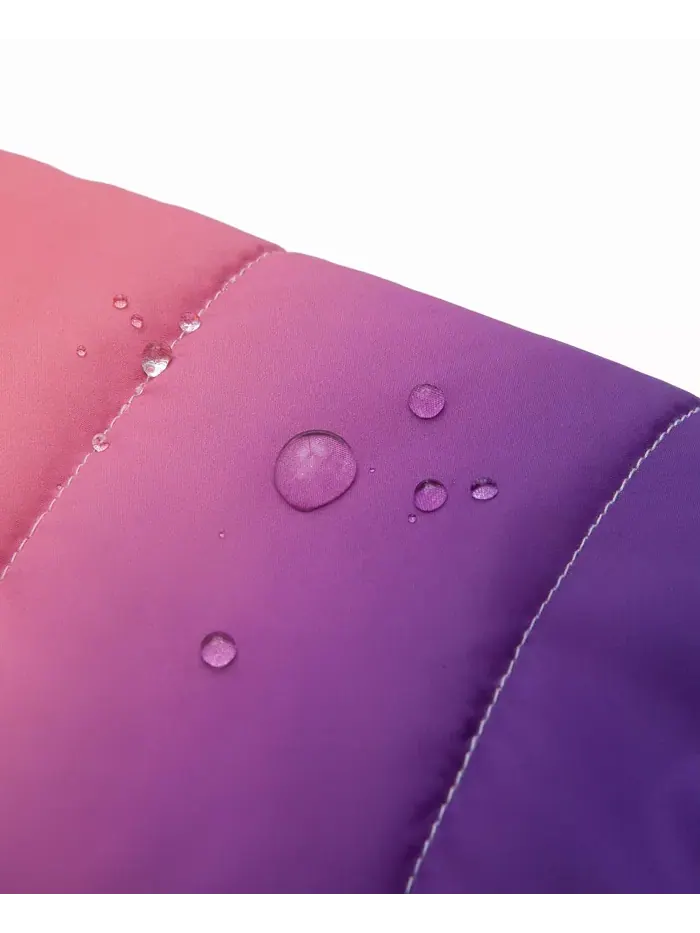 Двусторонняя флисовая куртка для маленьких и больших девочек Rokka&Rolla — изображение 10 из 10, розовый