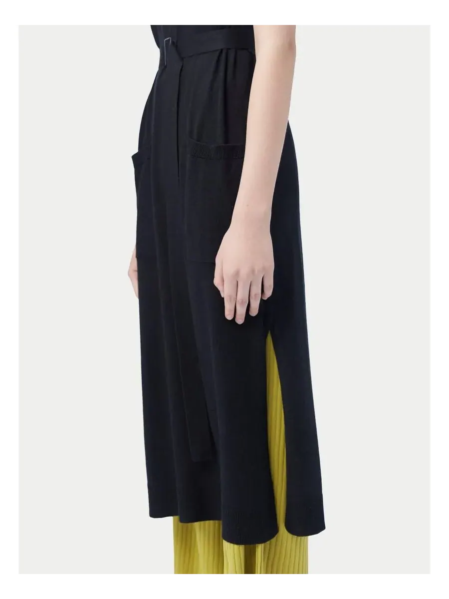 Gobi Cashmere Женское поло без рукавов из шелка и кашемира — изображение 6 из 6