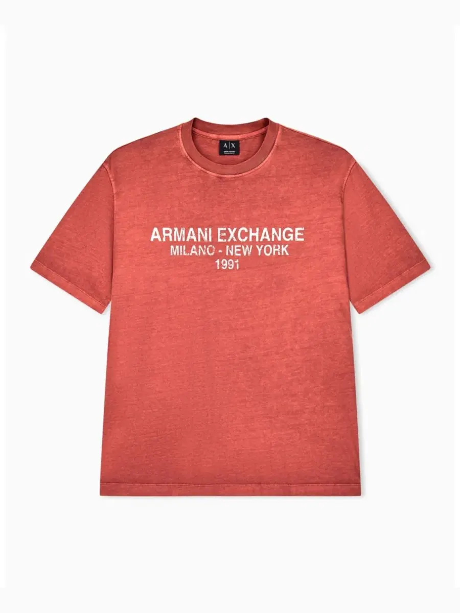 Футболка с коротким рукавом из хлопкового джерси с принтом A|X Armani Exchange — изображение 2 из 7, босса-нова