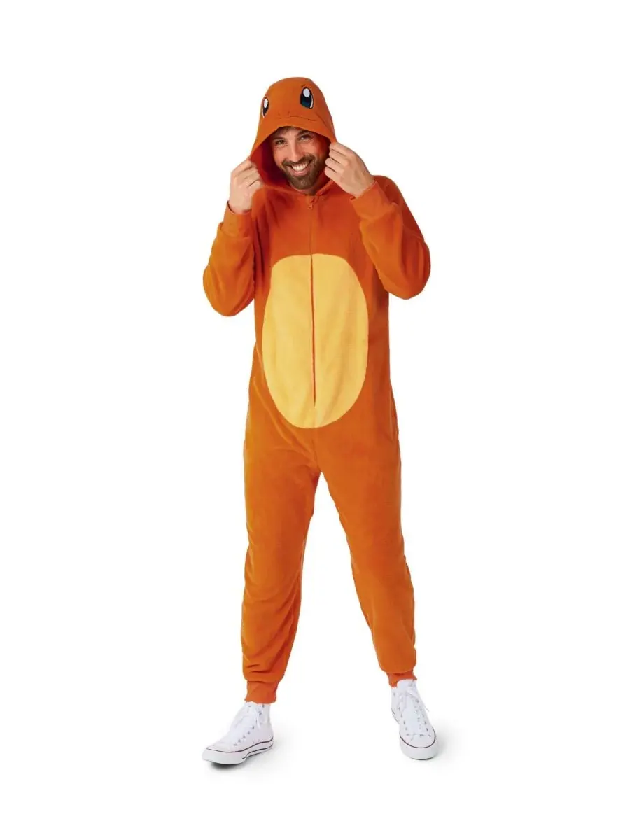 OppoSuits Мужской официальный костюм Генгара - Боди Покемон для взрослых - Фиолетовый — изображение 1 из 6, оранжевый
