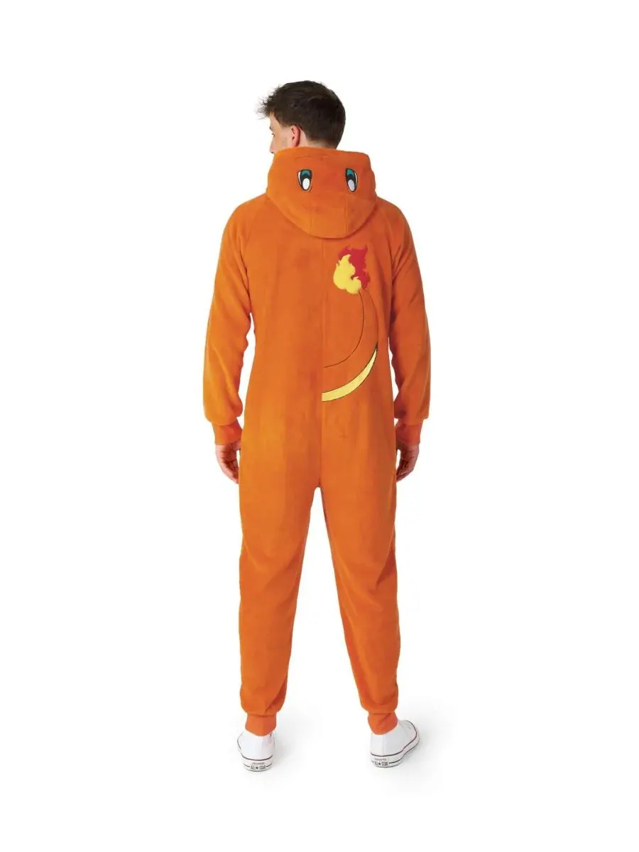 OppoSuits Мужской официальный костюм Генгара - Боди Покемон для взрослых - Фиолетовый — изображение 2 из 6, оранжевый