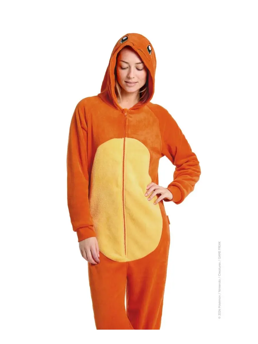 OppoSuits Мужской официальный костюм Генгара - Боди Покемон для взрослых - Фиолетовый — изображение 4 из 6, оранжевый