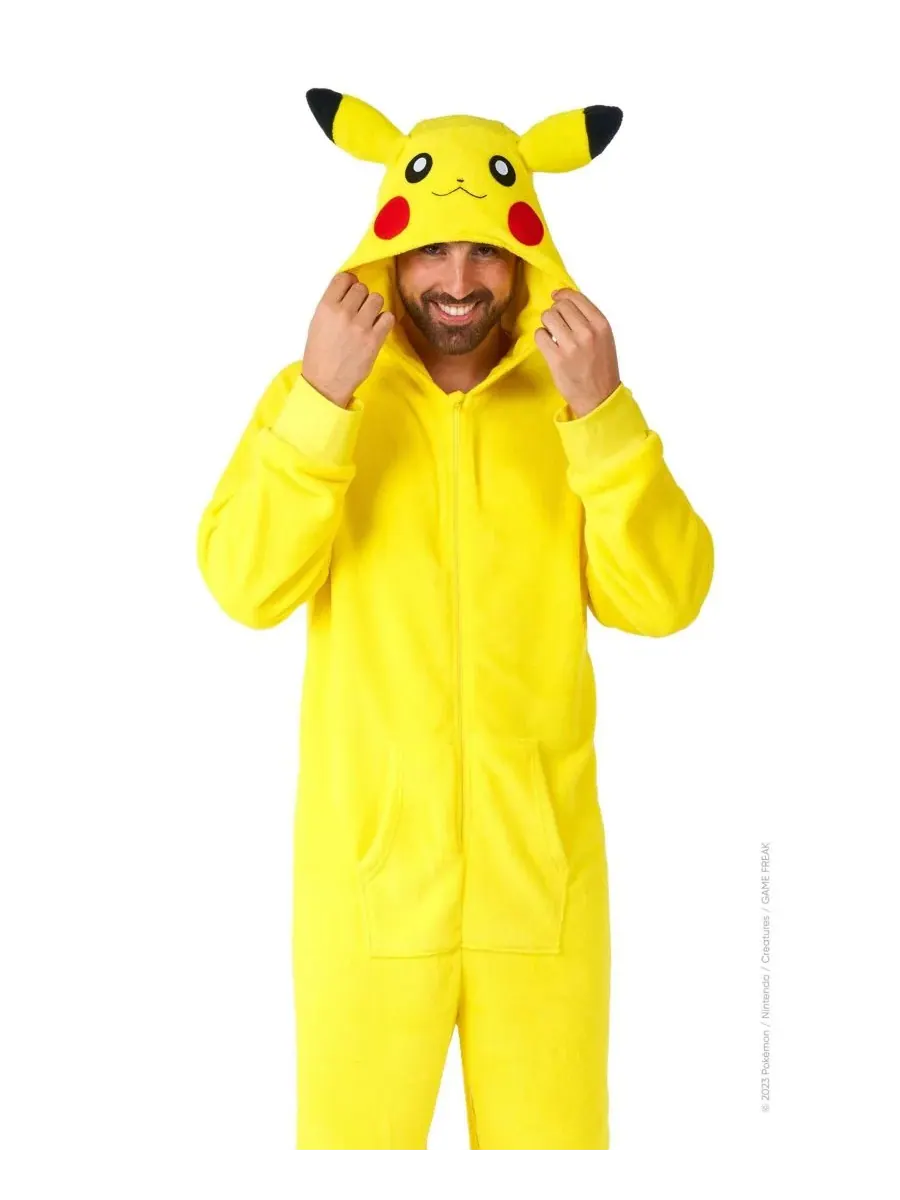OppoSuits Мужской официальный костюм Генгара - Боди Покемон для взрослых - Фиолетовый