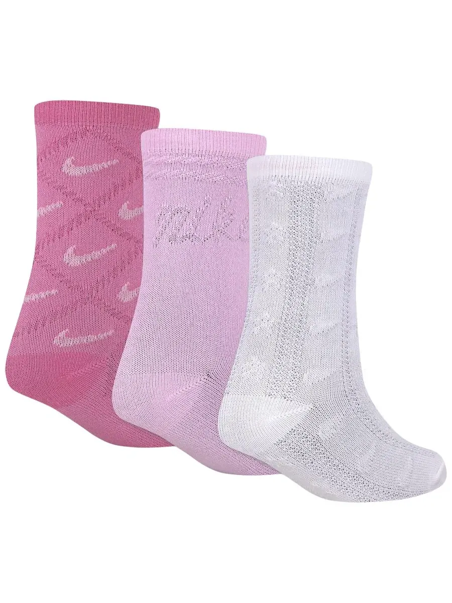Комплект носков Nike — изображение 2 из 3, розовый