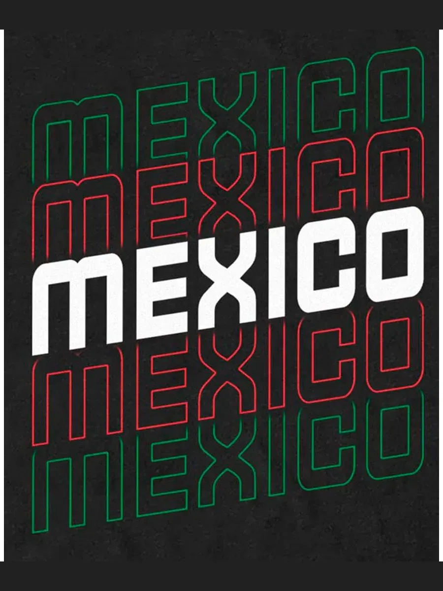 Футболка с графическим принтом Mexico Stack Fifth Sun — изображение 3 из 3, черный