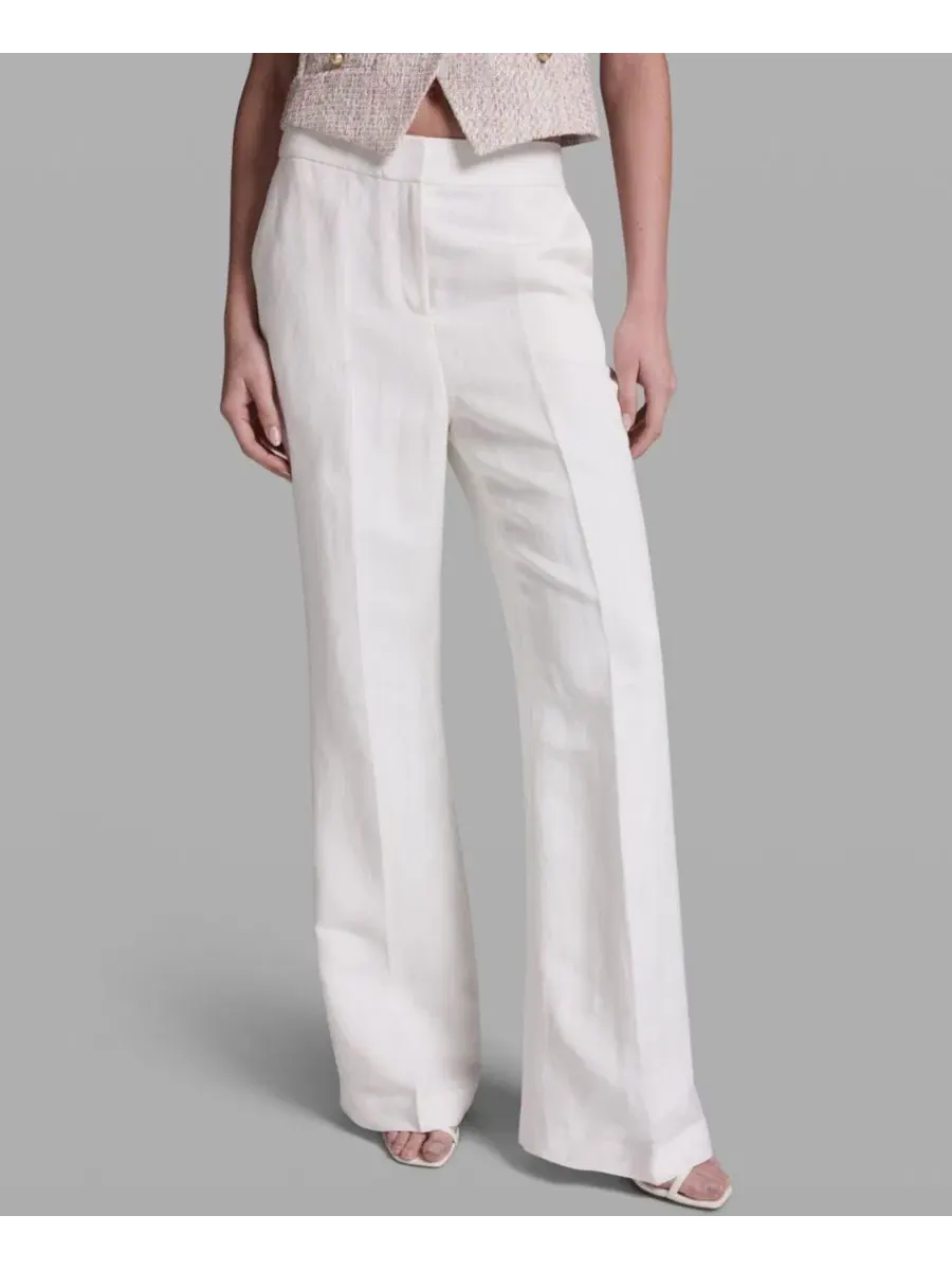 Женские брюки с широкими штанинами BCBG