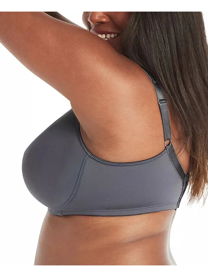 Бюстгальтер Full Figure 18 Hour Sleek & Smooth Wireless 4803, только онлайн Playtex — изображение 9 из 10, белый
