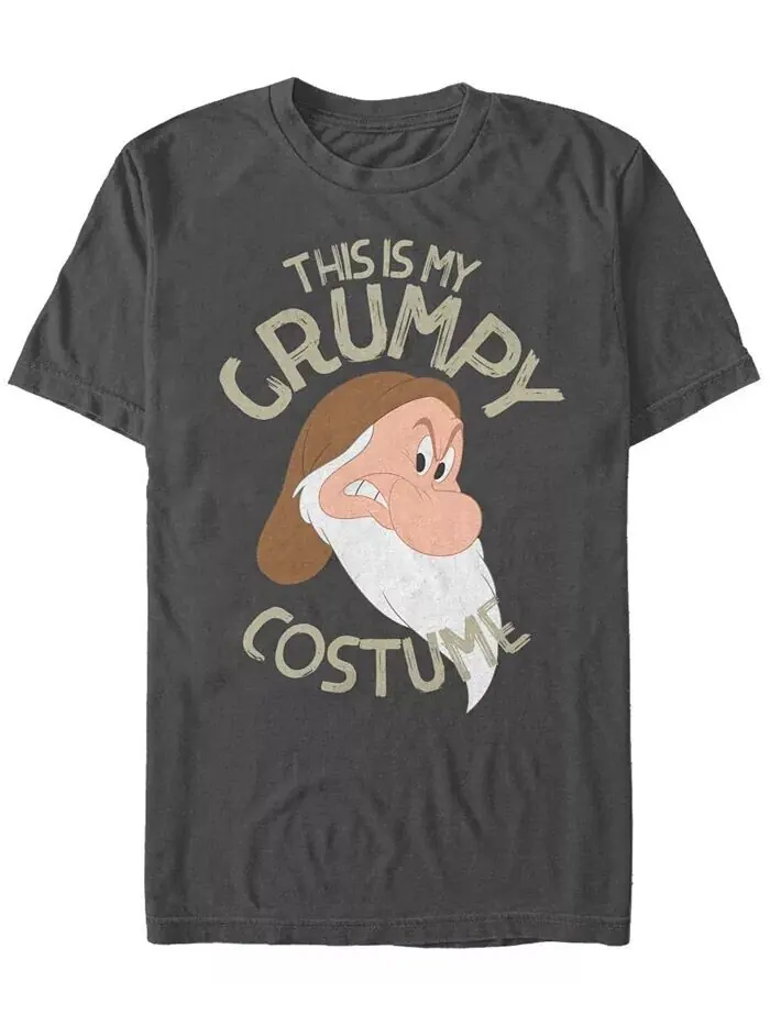 Мужская футболка с коротким рукавом Disney Белоснежка и семь гномов Grumpy Halloween Costume Fifth — изображение 1 из 1