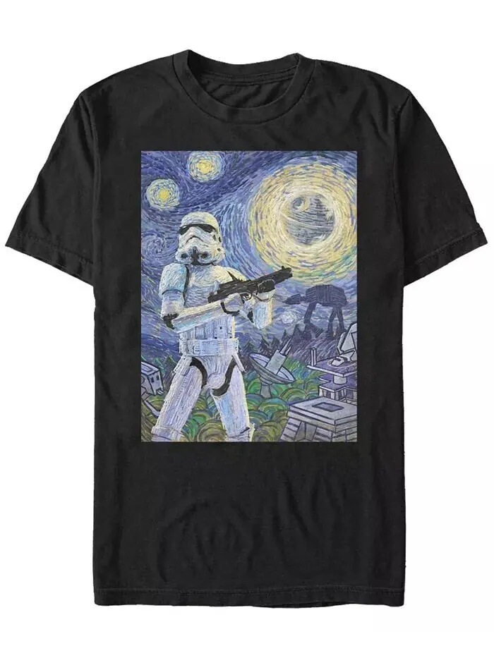 Футболка мужская с коротким рукавом Stormtrooper A Stormy Night из сериала «Звездные войны» Fifth — изображение 1 из 1
