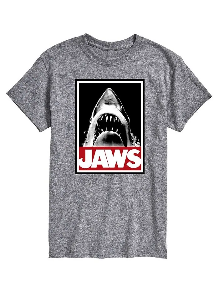 Мужская футболка Jaws AIRWAVES — изображение 1 из 2, серый