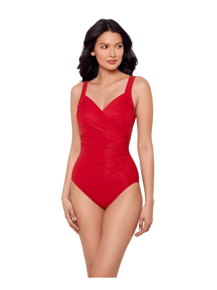 Цельный купальник с встроенным бюстгальтером Sanibel Miraclesuit