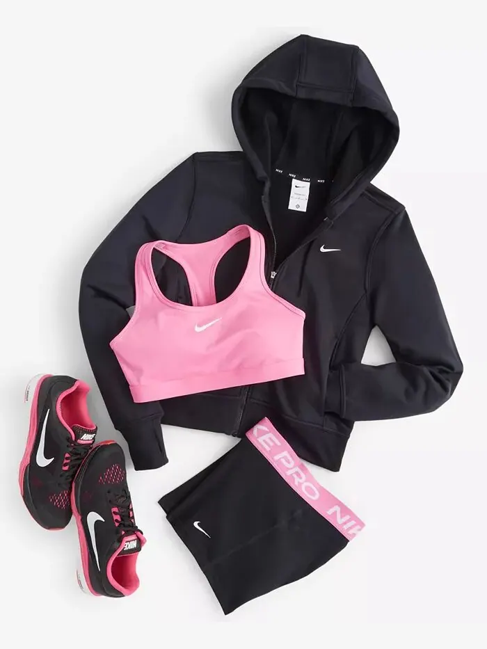Женская спортивная одежда Essential Repel Woven Jacket, мягкий спортивный бюстгальтер средней — изображение 3 из 3, черный