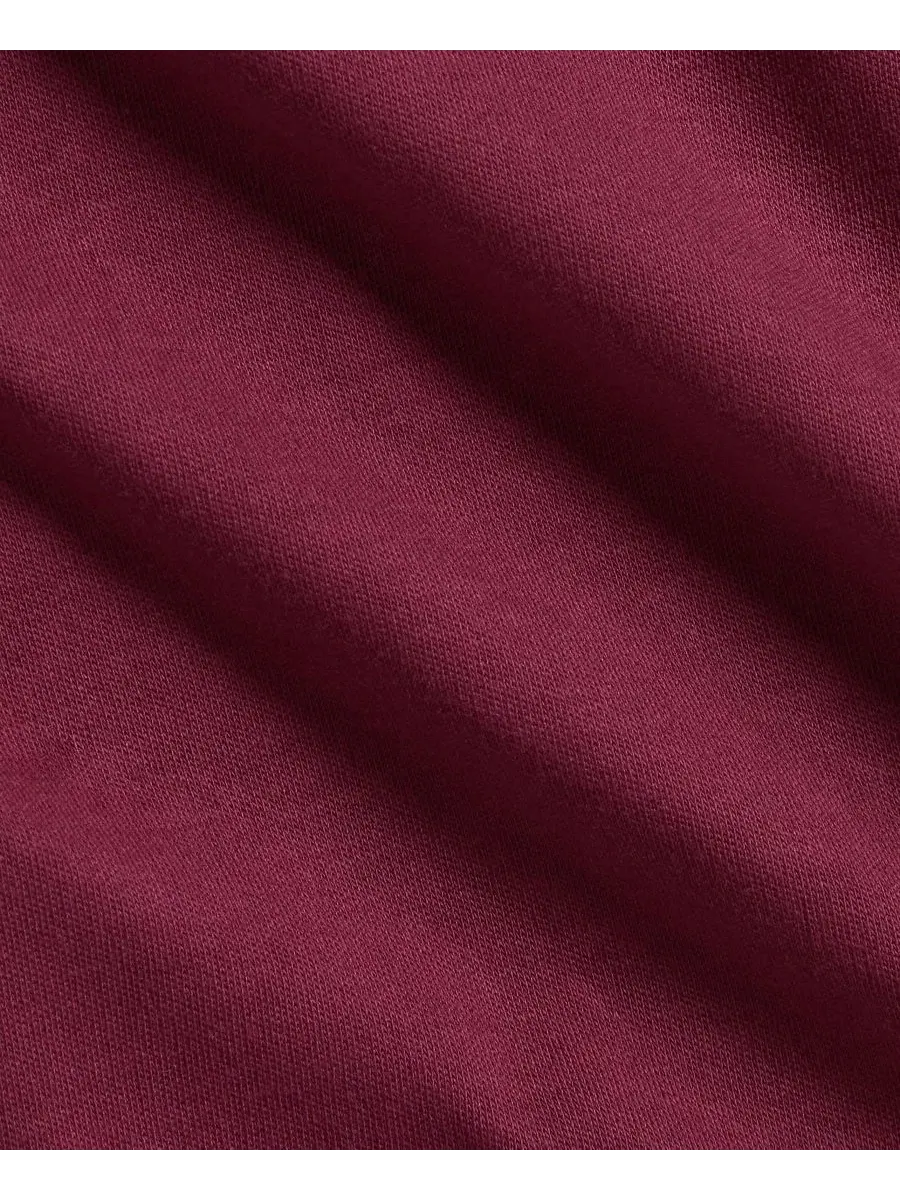 Детский комбинезон-слип с длинным рукавом Cotton Interlock Polo Ralph Lauren, Auberine — изображение 3 из 3