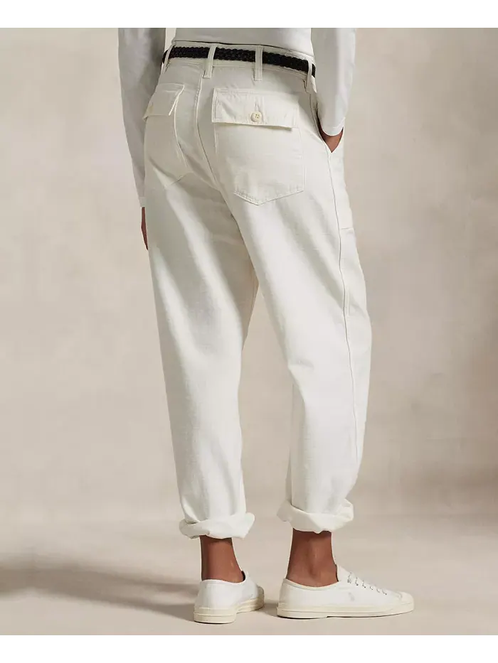 Женские брюки The Ricky Pants Polo Ralph Lauren — изображение 2 из 4, экру