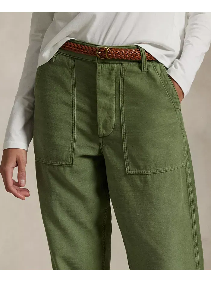 Женские брюки The Ricky Pants Polo Ralph Lauren — изображение 4 из 4, оливковый