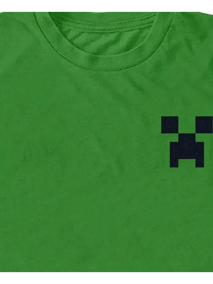 Мужская футболка с коротким рукавом Creeper Pocket Size Fifth Sun — изображение 3 из 3, зеленый