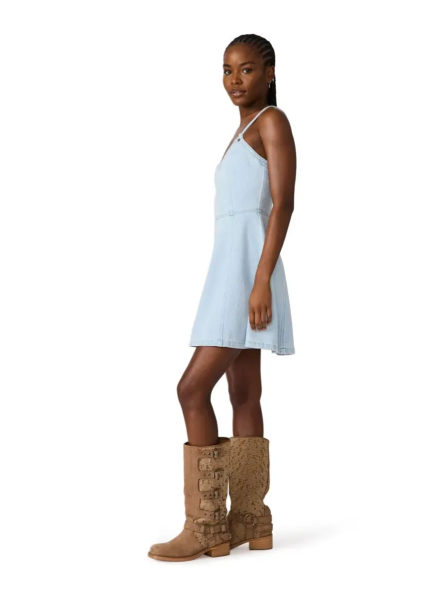 Платье-мини Sweetheart Neckline Harley Steve Madden — изображение 4 из 5, синий