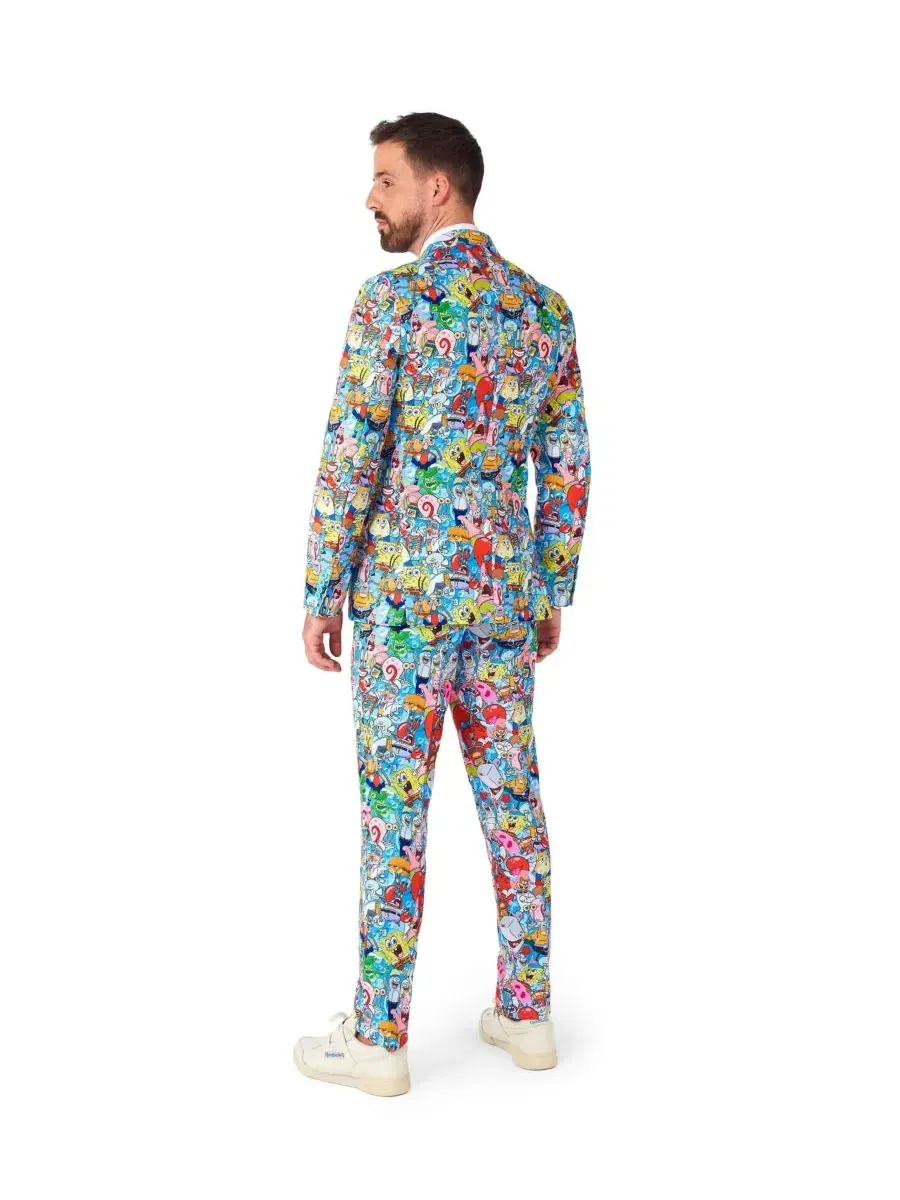 Костюм с принтом SpongeBob OppoSuits — изображение 2 из 8, нет цвета