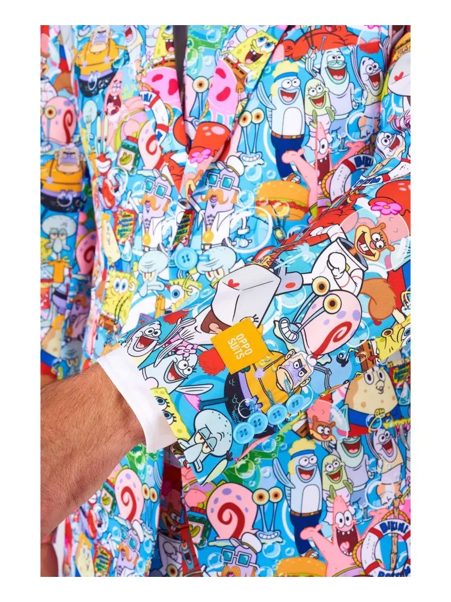 Костюм с принтом SpongeBob OppoSuits — изображение 4 из 8, нет цвета