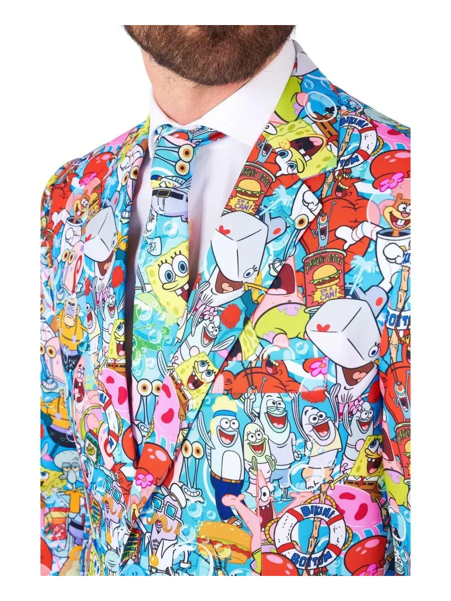 Костюм с принтом SpongeBob OppoSuits — изображение 6 из 8, нет цвета