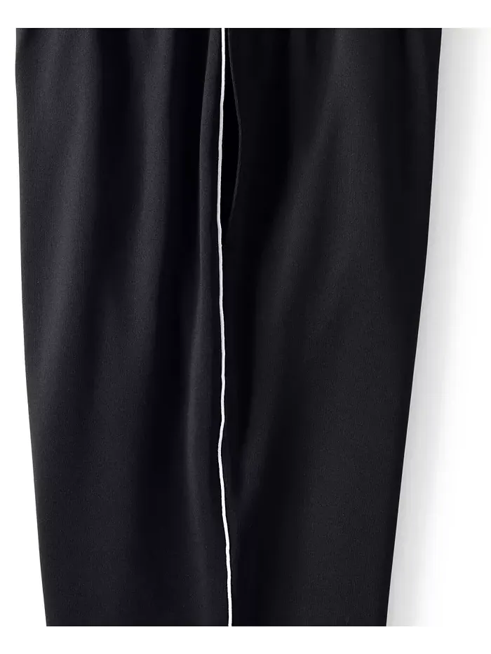 Женские спортивные брюки для школьной формы Active Performance Lands' End — изображение 3 из 4, черный