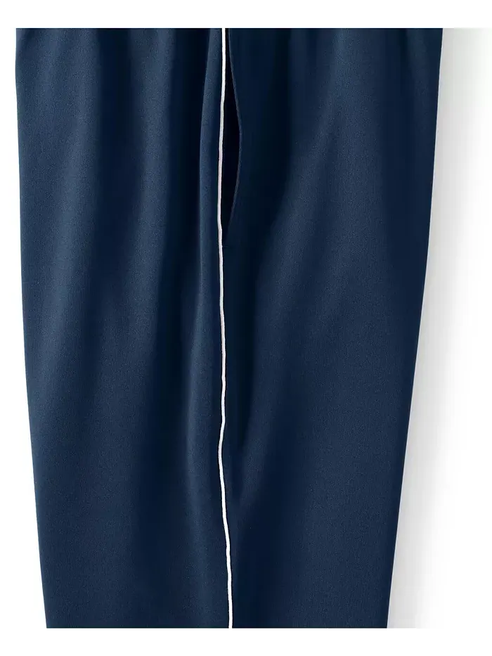 Женские спортивные брюки для школьной формы Active Performance Lands' End — изображение 4 из 4, классический темно-синий