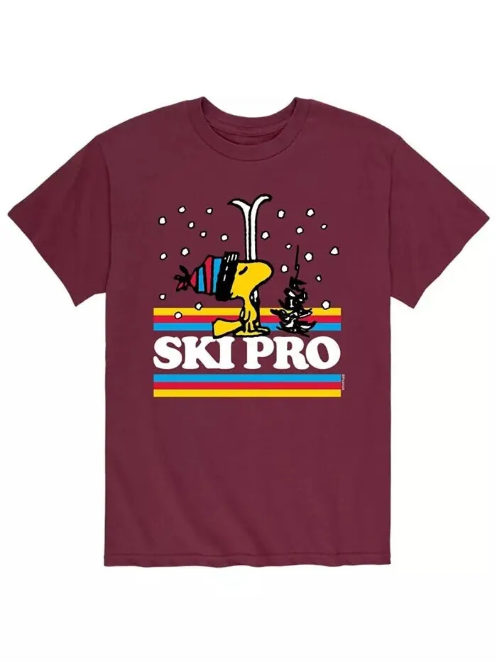 Мужская футболка Peanuts Ski Pro AIRWAVES — изображение 1 из 2, красный