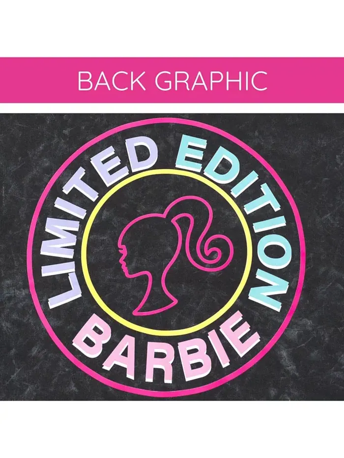 Комплект из футболки и шорт из французского терри Barbie — изображение 6 из 6, темно-серый серый
