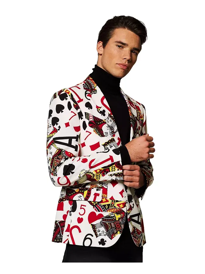 Мужские праздничные пиджаки - Printed Theme Party Jackets OppoSuits — изображение 2 из 6, мульти