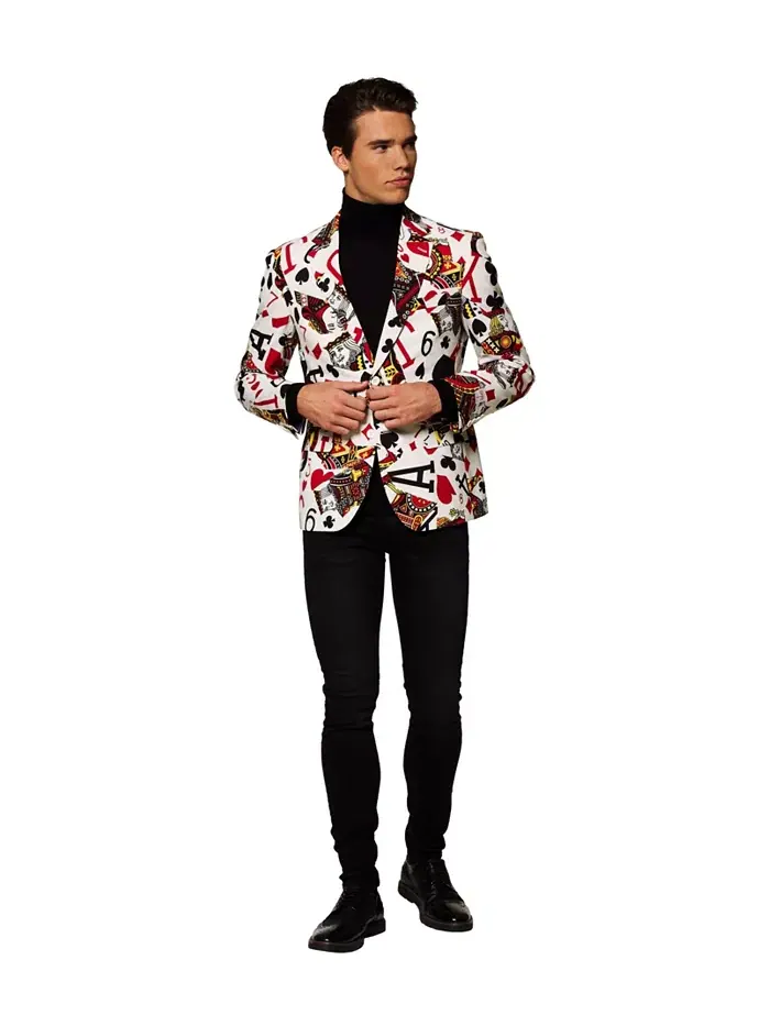 Мужские праздничные пиджаки - Printed Theme Party Jackets OppoSuits — изображение 4 из 6, мульти
