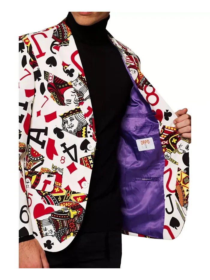 Мужские праздничные пиджаки - Printed Theme Party Jackets OppoSuits — изображение 5 из 6, мульти