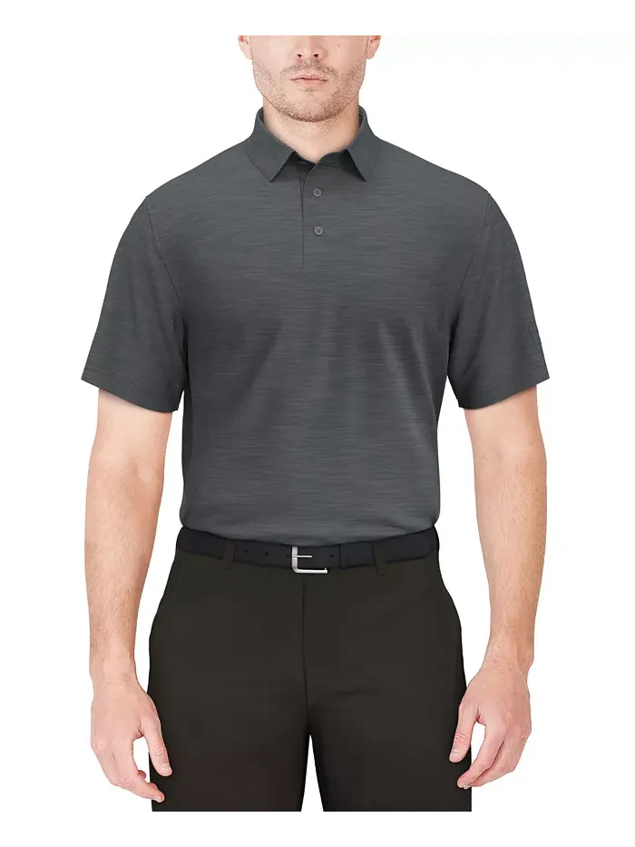 Мужская короткорукавная поло для гольфа Airflux Jaspe PGA TOUR — изображение 1 из 4