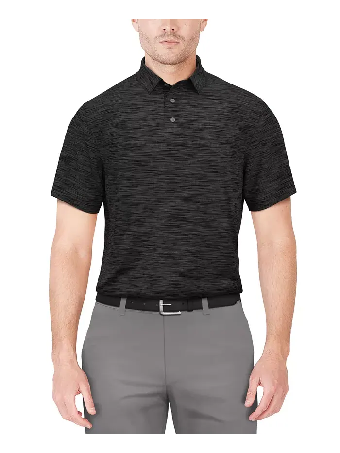 Мужская короткорукавная поло для гольфа Airflux Jaspe PGA TOUR — изображение 1 из 4