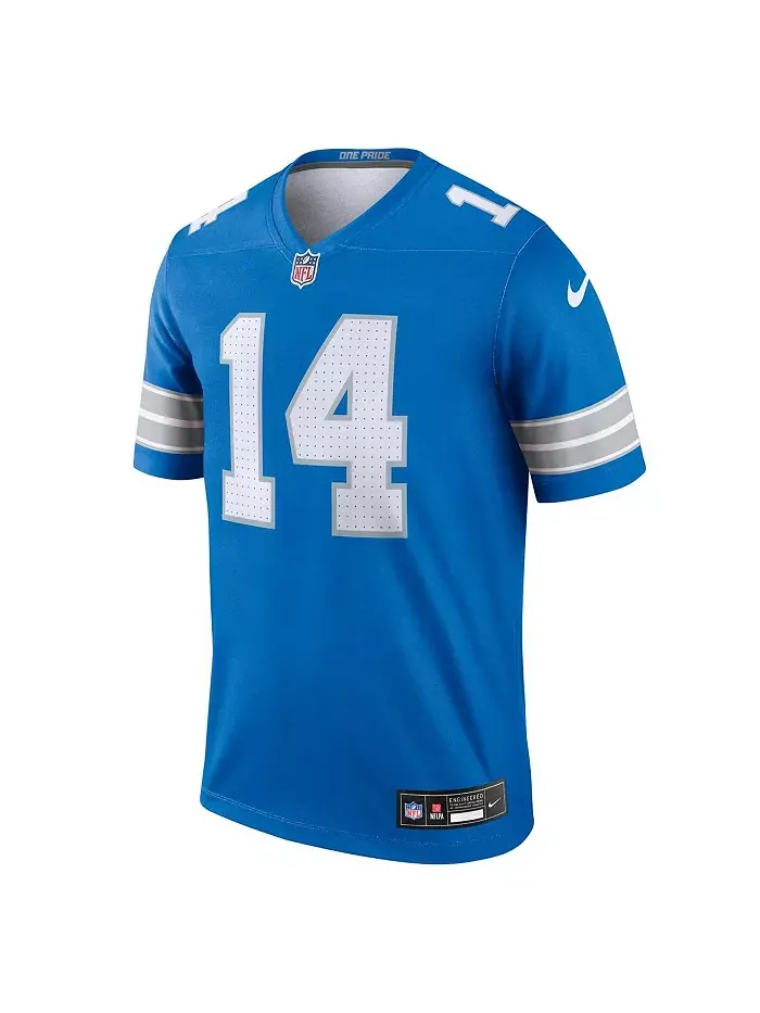 Мужская футболка Amon-Ra St. Detroit Lions Legend Jersey Nike — изображение 2 из 5, синий