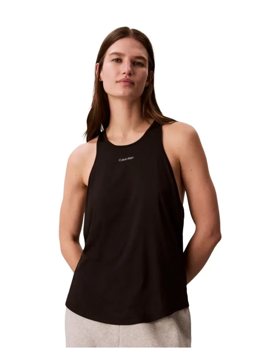 Женская спортивная майка Icon Sport Active Tank Top Calvin Klein Performance — изображение 1 из 5, черный