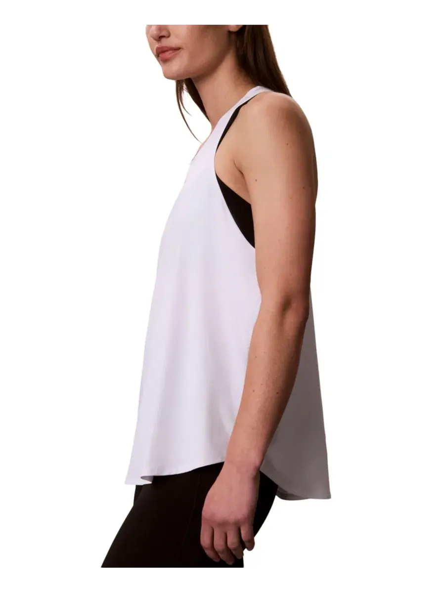 Женская спортивная майка Icon Sport Active Tank Top Calvin Klein Performance — изображение 3 из 6, белый